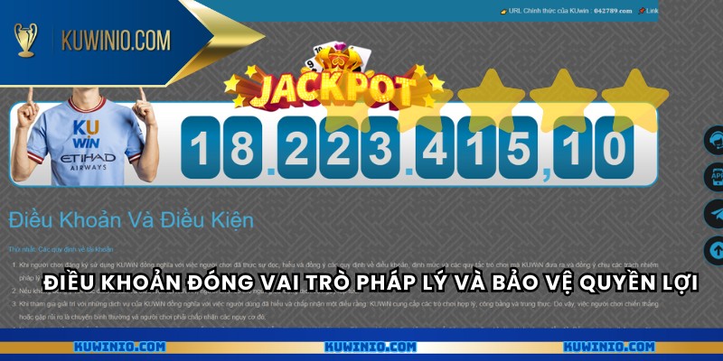 Điều khoản đóng vai trò pháp lý và bảo vệ quyền lợi