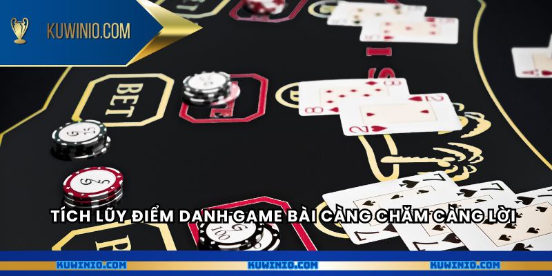 Tích lũy điểm danh game bài càng chăm càng lời
